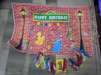 Sesame Street Banner