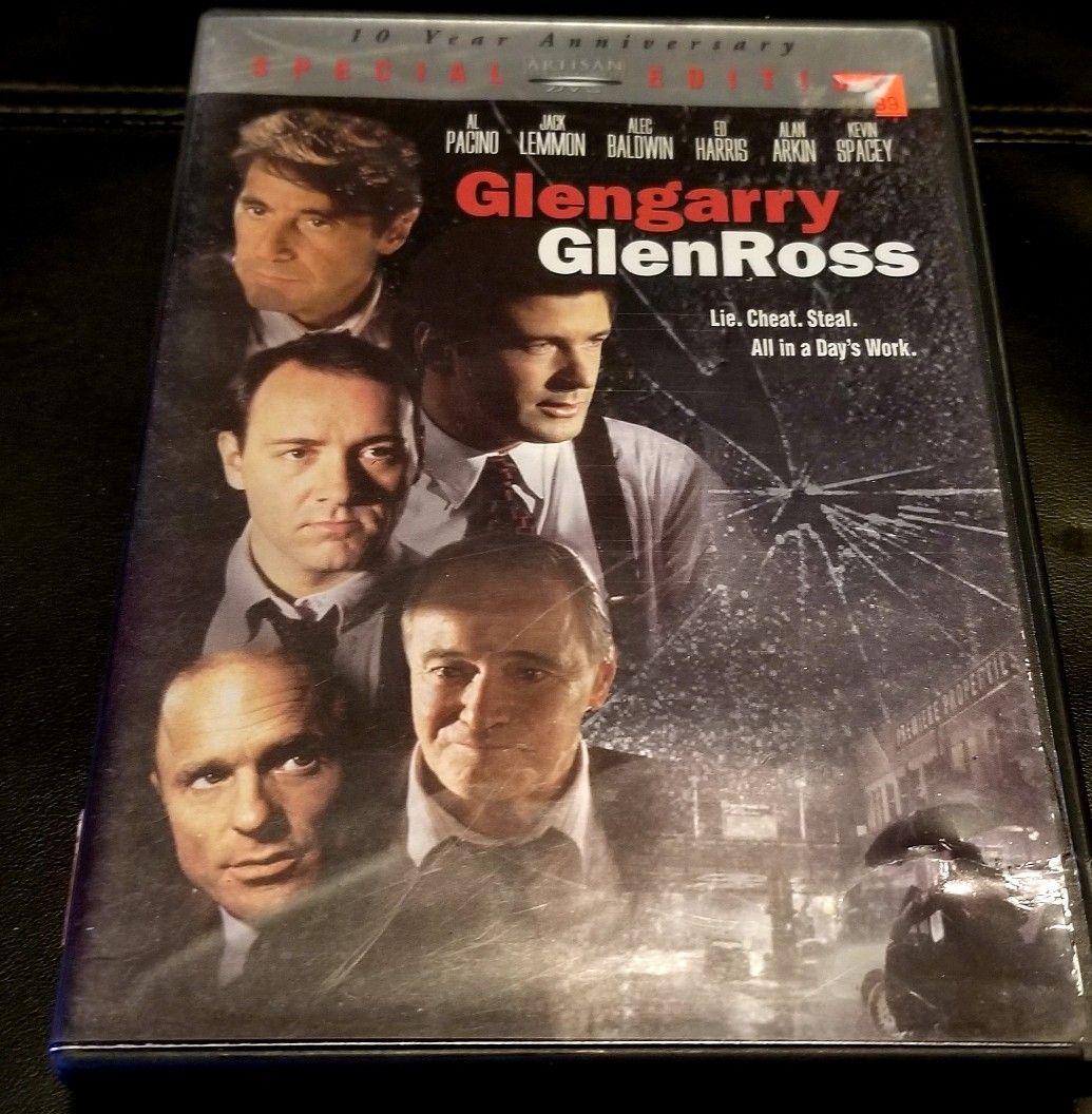 Glengarry GlenRoss 10th anniversary DVD