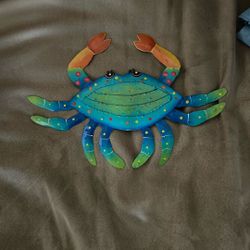 Colorful Crab Home goods Wall Decor