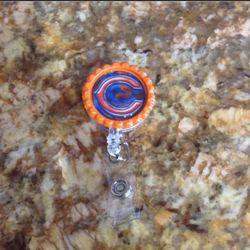 Chicago Bears badge reel