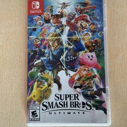 Super Smash Bros Ultimate (case only)
