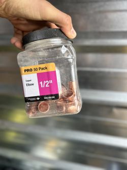 Copper Elbow And Male Adapter 