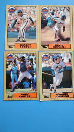 1987 Topps NY Mets Baseball Cards Lot 5