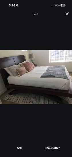 Queen size bed frame