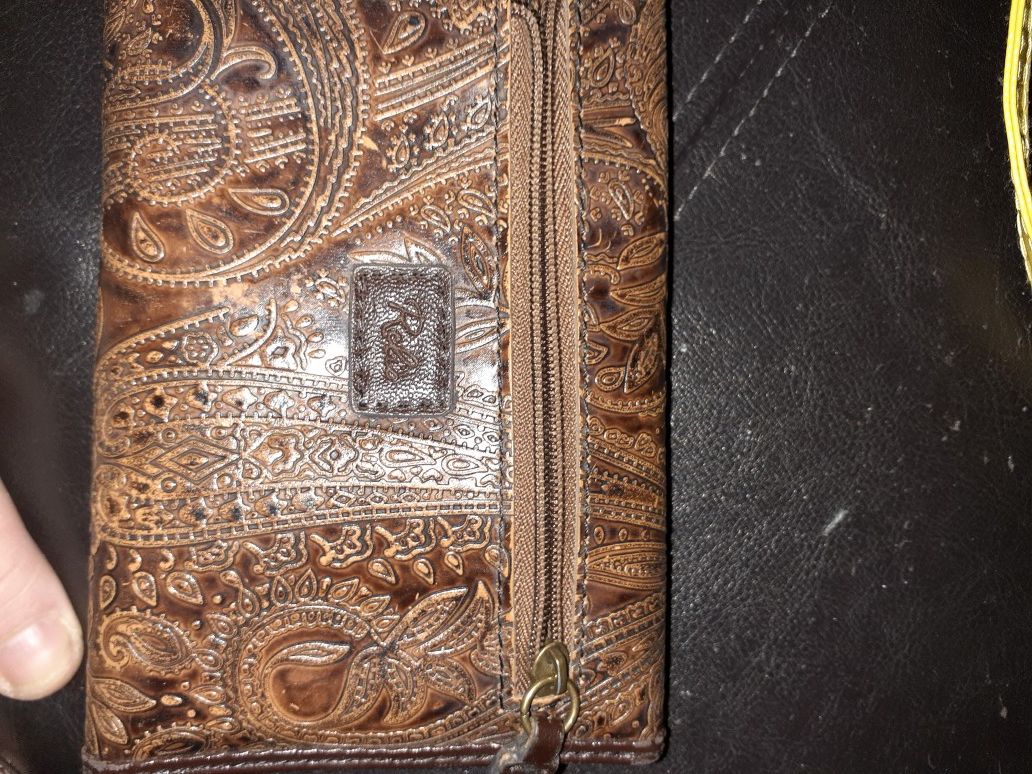 Brown wallet