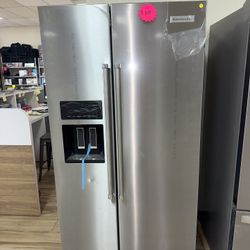 KitchenAid Side By Side Stainless Steel Refrigerator 