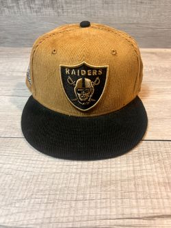 Las Vegas Raiders Limited 60th Anniversary Edition Fitted Hat Size 7 1/8