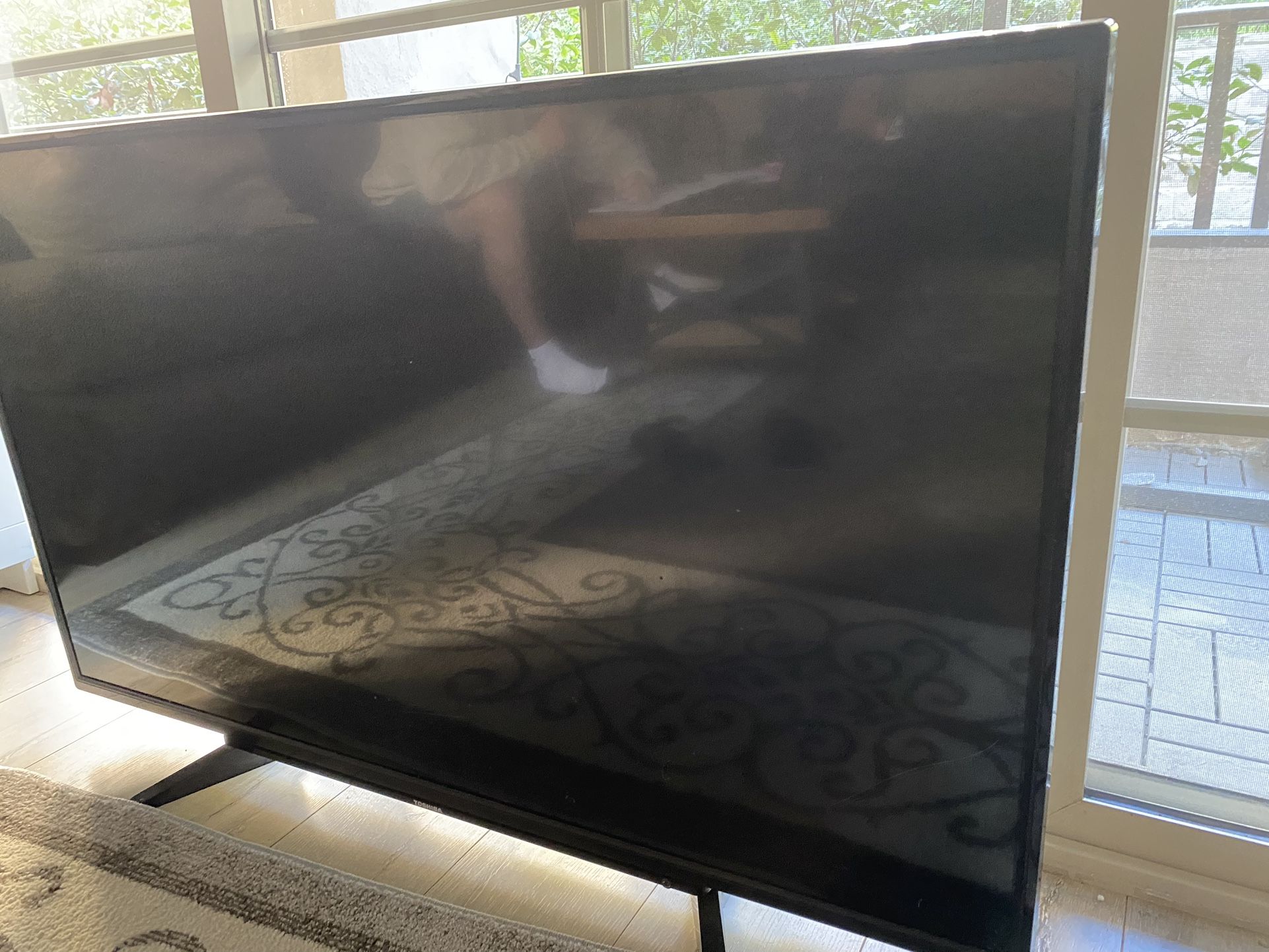 49” Toshiba TV and Apple TV - Model Number 49L310U