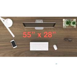 ✌️ FLEXISPOT Dual Motor Electric Standing Desk 55”x 28”Sit Stand Up Desk, Holds 220 lbs, Adjustable Height w/Memory Presets, One-Piece 