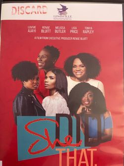 SHE DID THAT Widescreen Edition (DVD-2019) Luvvie Ajayi + Renae Bluitt!