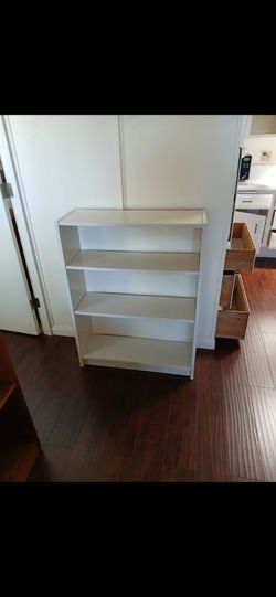 White Bookcase
