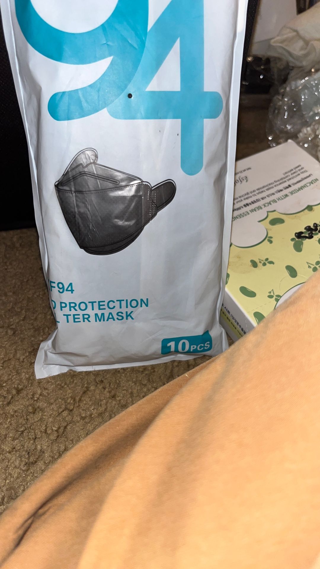 10 Pcs KF 94 Face Mask