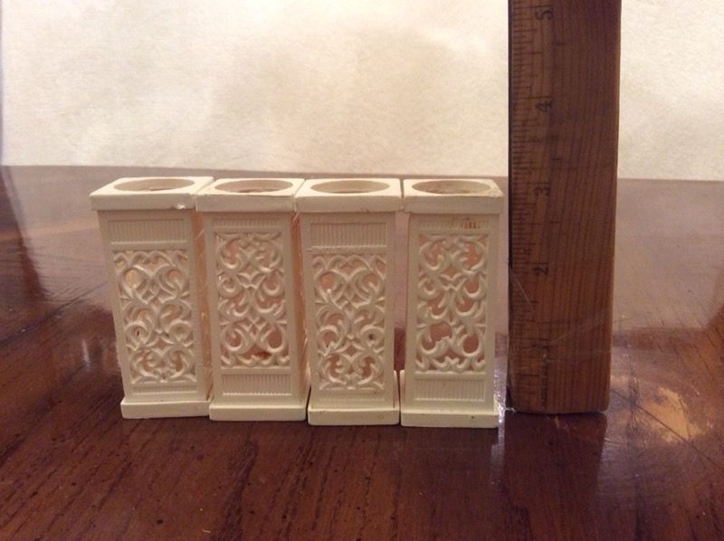 Pilares para dividir los platos para cake