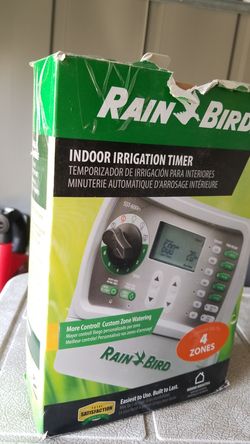 Rain Bird 4-Station Indoor Simple-To-Set Irrigation Timer