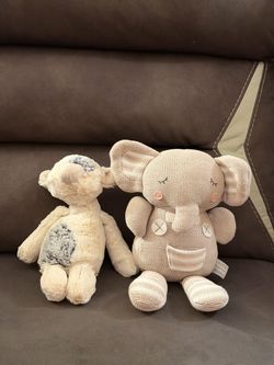 Stuffed Animal Plush Toy Bundle Set of 2