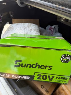 Sopladora nueva en caja