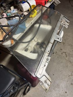 67 68 Mustang Driver Coupe Front Window Clear 