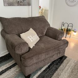 Brown Two Piece Couch Set From Big Lots