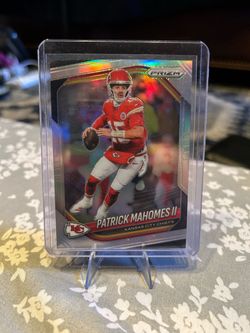 2025 Patrick Mahomes Silver Prizm Football Card🔥