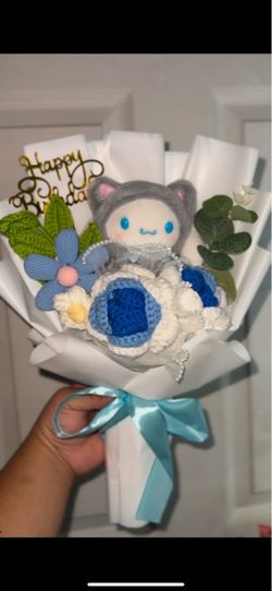 Mini Cinnamoroll Plush Crochet 💐 Gift 💐