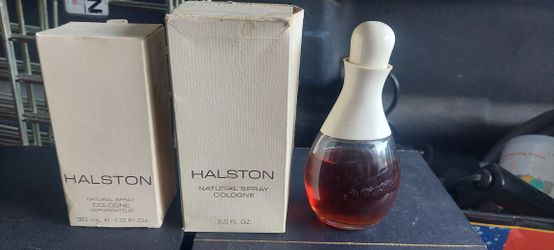 3 Bottles Of Halston Perfume 