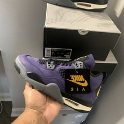 Jordan 4 laker size 7