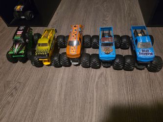 Large Monster Jam Lot 1:24  $36