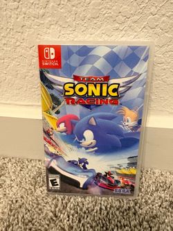 Sonic racing Nintendo switch game
