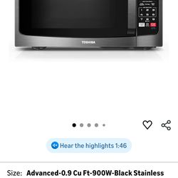 BRAND NEW Toshiba 1400wt microwave