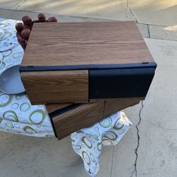 DVD DRAWER STORAGE FAUX WOOD