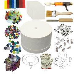 Microwave Kiln Fusing Glass Kit 