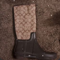 Coach Rain boots 