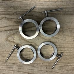 KABUKI STRENGTH MACK-LITE BARBELL COLLAR / CLAMP - RARE -2 SETS - ROGUE FITNESS