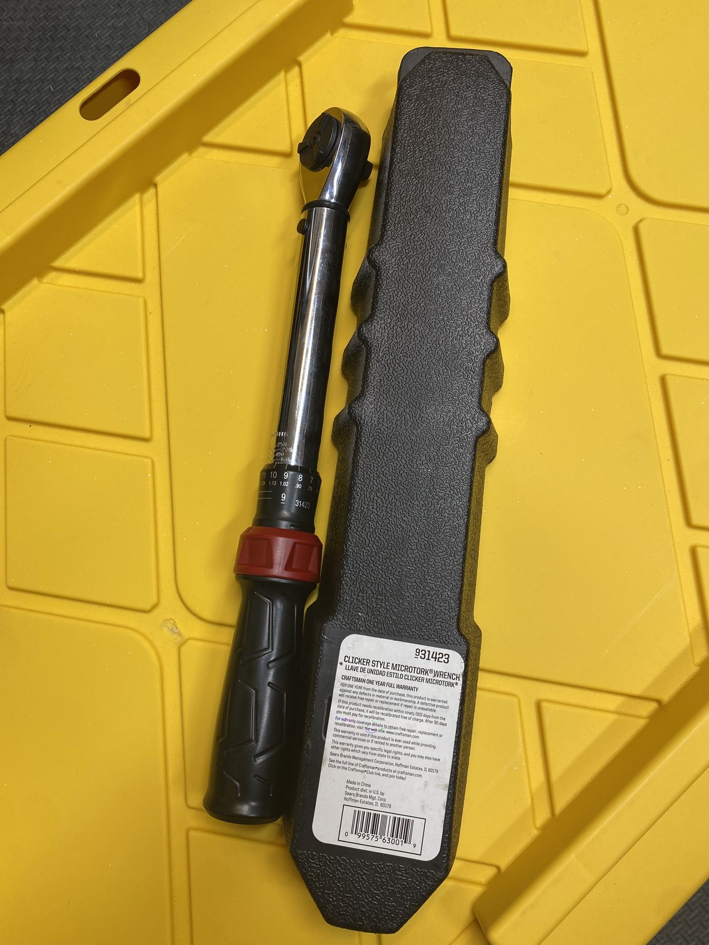 Craftsman Torque Wrench