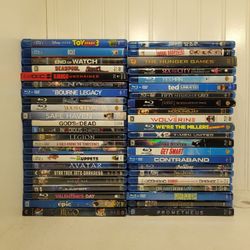 BLU RAY / DVD COMBO PACKS $5 EACH OR 5 FOR $20