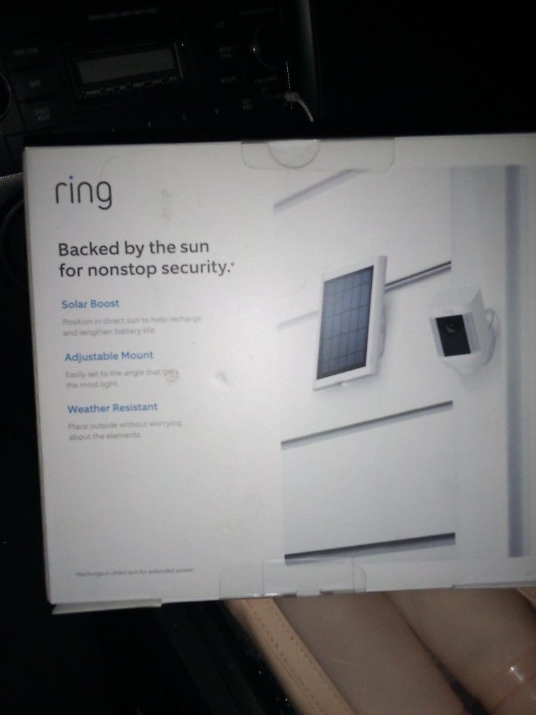 solar panel for ring door cam