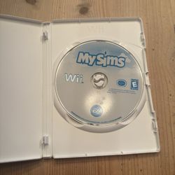 My Sims Wii W/O Original Case