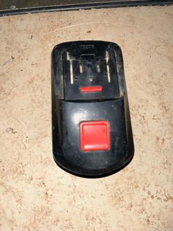 Power Tool Battery Pack Black and Red (Untested)
