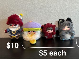 Popmart (and more) blind box figures and plushies