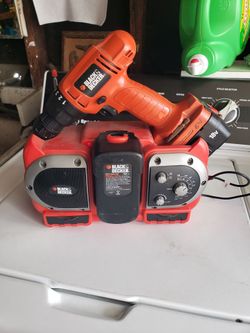 Cordless Drill With FM Radio