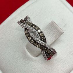 CHOCOLATE AND WHITE DIAMONDS READY FOR INCOME TAX DAY ;)) $1,099.99 STEAL 🔥🔥