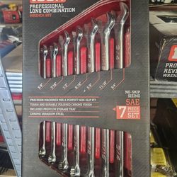 Icon Professional Long Combination Wrench Set 