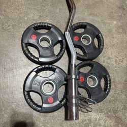 Olympic Curl Bar Weights