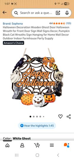 Halloween decorations