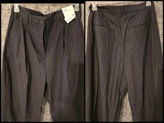 High Rise Pleated Trousers Xl