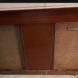 Vintage 1960’s Olympic 695 Dual Stereo Console 