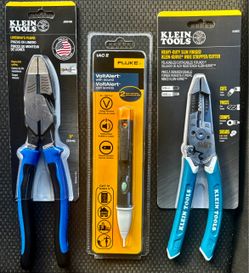 Klein Tools & Fluke Electrician Tool Bundle
