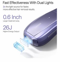 Ulike Laser Hair Removal Air 10 Deluxe Version IPL for for Women and Men with Ice-Cooling Technology,