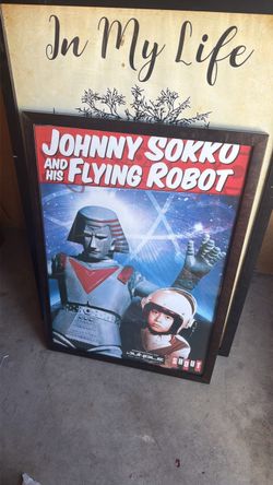 Johnny Sokko and His Flying Robot Framed Poster