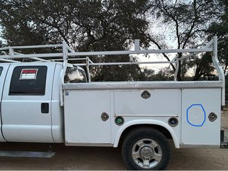 utility bed with Rack